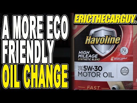 A More Eco Friendly Oil Change
