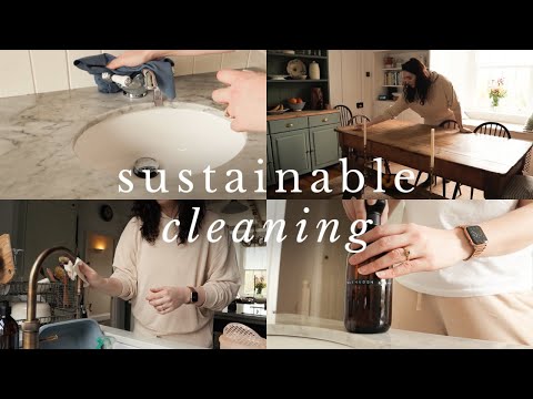 MY SUSTAINABLE &amp; ZERO WASTE CLEANING ROUTINE