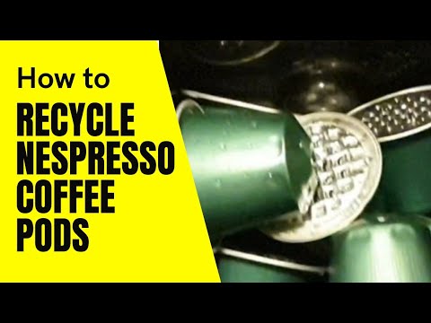 How to recycle Nespresso coffee pods