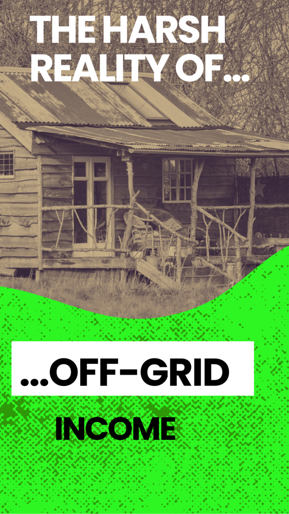 Off grid income realities