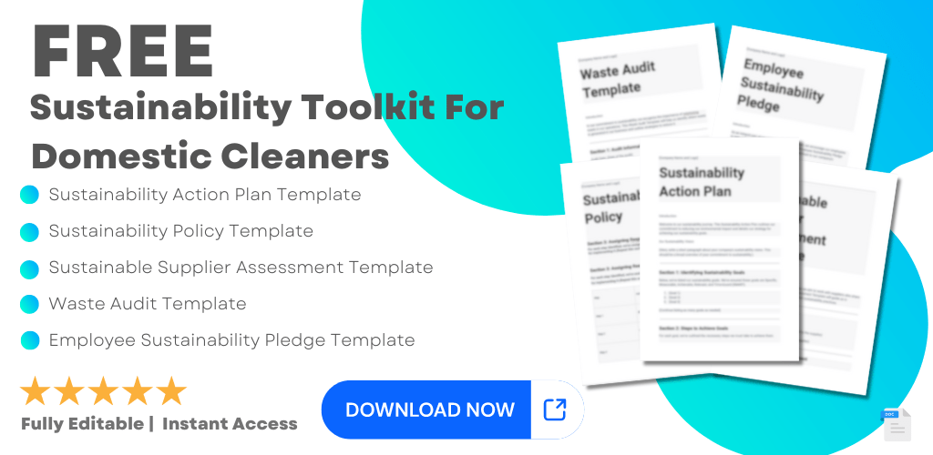 Domestic Cleaners sustainability toolkit