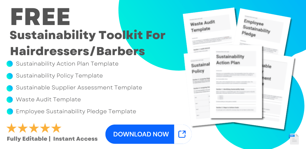 Hairdressers/Barbers sustainability toolkit