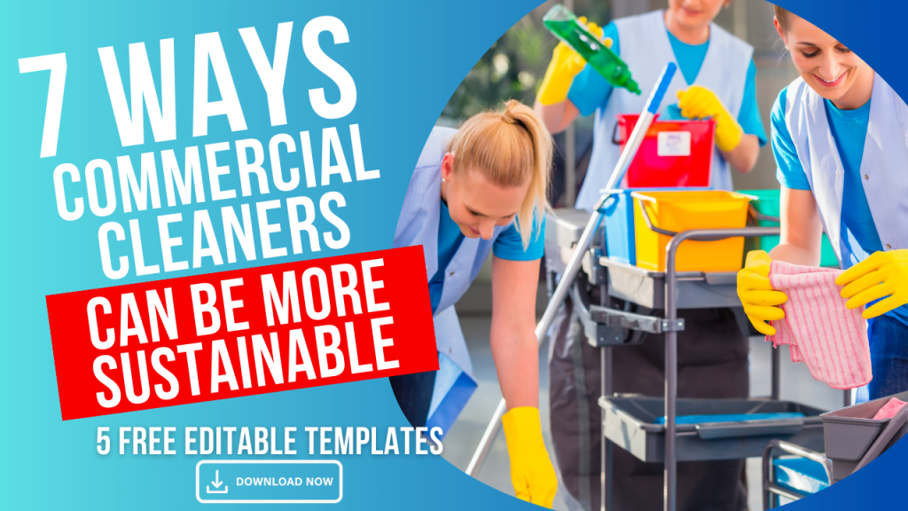 Sustainable Commercial Cleaners